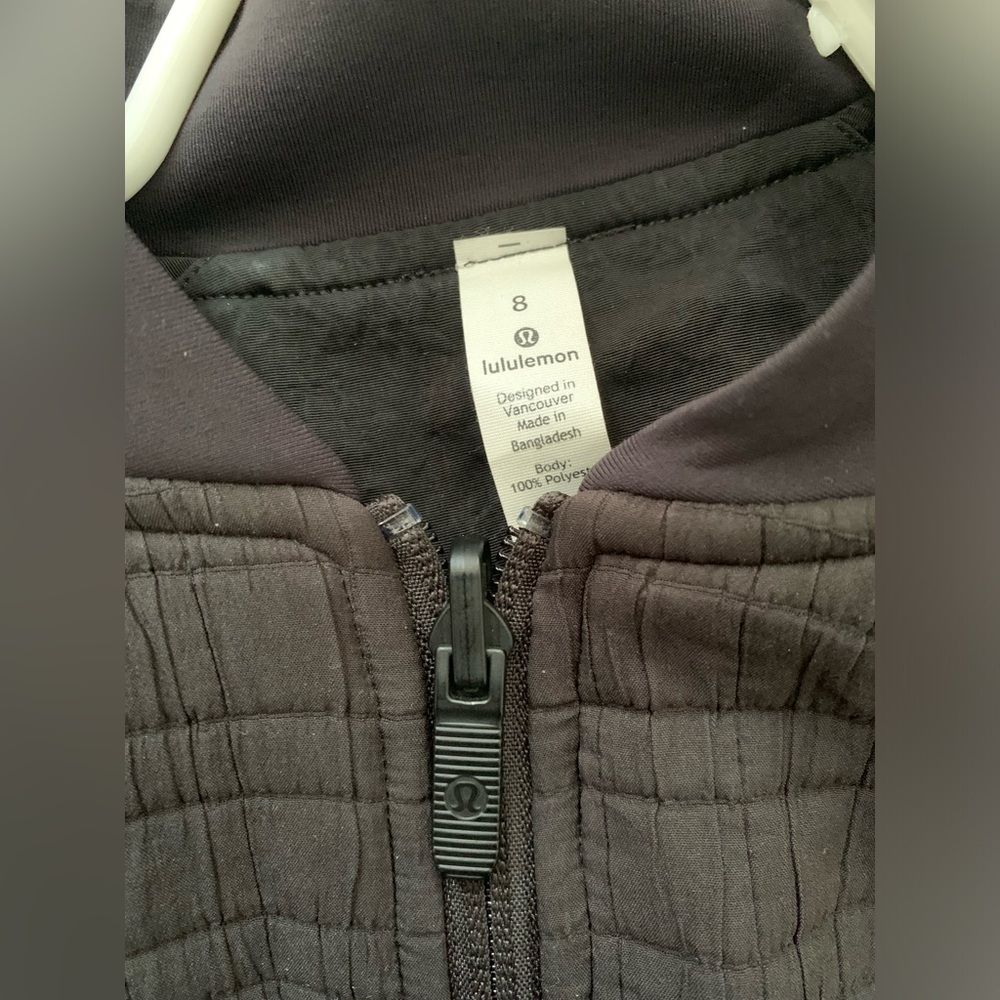 lululemon athletica Black Quilted Bomber - Picture 11 of 14